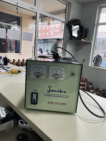 Avadanlıq paketi – avtomatik gərginlik tənzimləyiciləri və su — 2