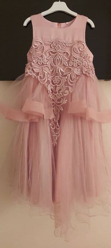 детские платья с вышивкой: Детское платье, Праздничное, 7 - 8 лет — 11