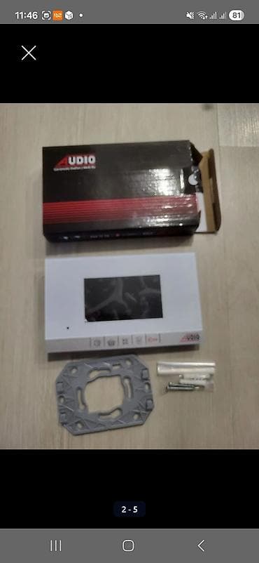 Digər auditexnika: Audio 4.3" Görüntülü Diafon – BUS Plus sistemi ilə uyumlu Məhsulun — 5