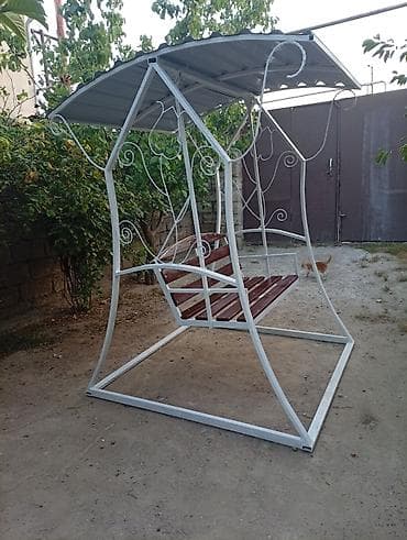 taxta yellencekler: Divan-yelləncək, Zontikli, Metal — 6
