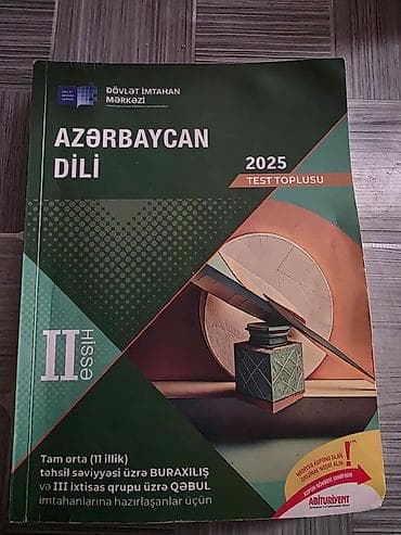 Digər: Test toplusu Azərbaycan dili 2ci hisse.Çox istifadə olunmayıb — 1