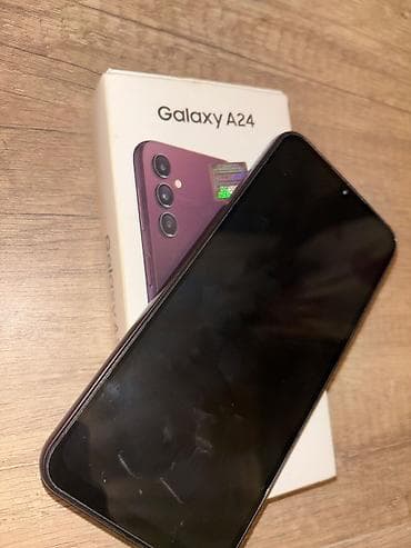 Samsung Galaxy A24 4G, rəng - Bənövşəyi, İki sim kartlı
