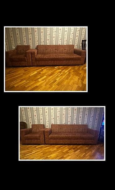 2 divan 2 kreslo. Acilmir. Hamsi bir yerde 200 man. Sumqayit. Samire