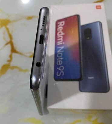 Xiaomi Redmi Note 9S, 128 GB, rəng - Ağ, 
 Barmaq izi