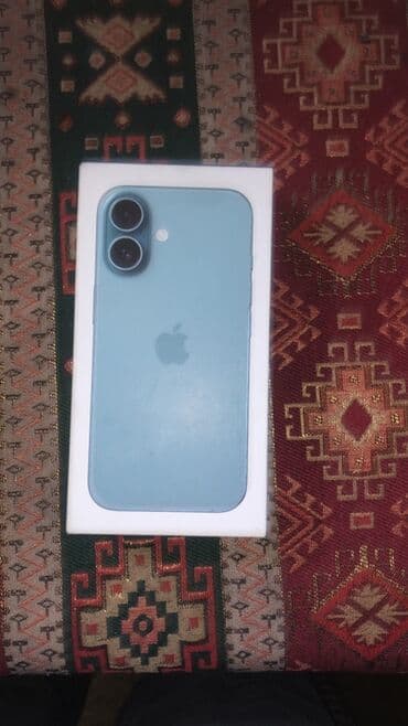 iphone 12 ucuz: IPhone 16, 128 GB, Mavi, Face ID — 1