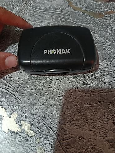 eşitmə aparatı: Phonak qulaq eşitmə aparatı orijinal daşıma qabı(850 eli manta alınıb — 3