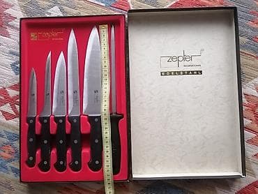 əti: Zepter bıçaq dəsti – 5 parça + itiləmə çubuğu Gıymətdən qat-qat ucuz — 3
