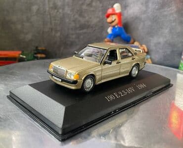 metbex tavan modelleri: Коллекционная модель Mercedes-Benz 190E 2.3 16V W201 gold 1984 EDICOLA — 13