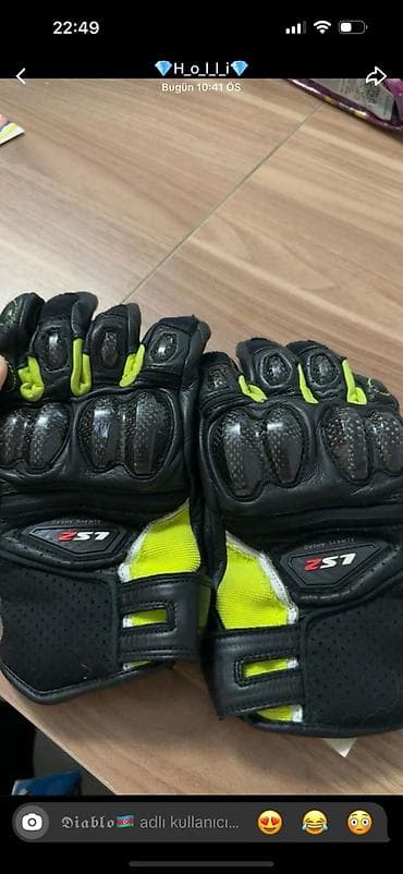 moto almaq: LS2 motosiklet əlcəkləri - Növ: qısa biləkli motosiklet əlcəkləri - — 1