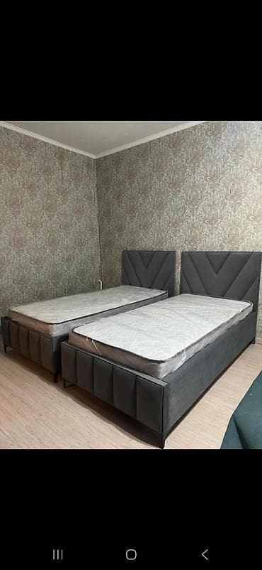 islemis kuxna mebeli: Oğlan və qız üçün, Yeni, 2 təknəfərlik çarpayı, 2 tumba — 5