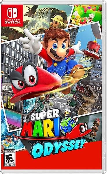 Nintendo Switch üçün Super Mario Odyssey oyunu - Platforma: Nintendo