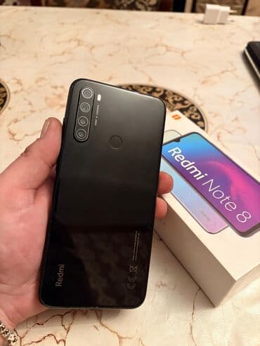 Redmi Note 8, 64 GB, Sensor, Barmaq izi, İki sim kartlı