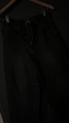 женские джинсы со стразами: Джинсы, M, L, цвет - Голубой — 16