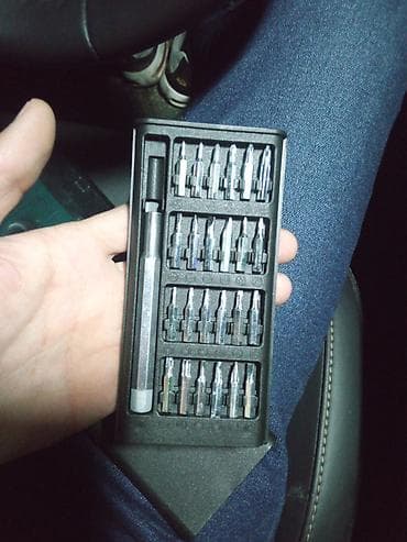 Kompakt precision tornavida dəsti - Sərt plastik futlyarda