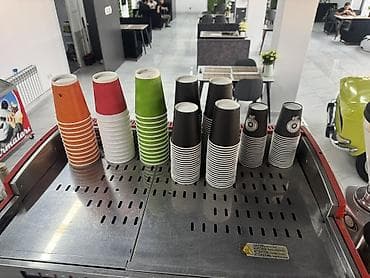 cofe: Peşəkar iki qollu espresso aparatının komplekti - İki qollu — 2