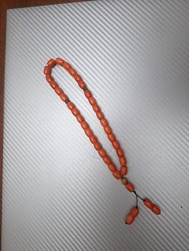 Чётки: Narıncı rəngli təsbeh - Material: sintetik/rezin əsaslı boncuklar — 3