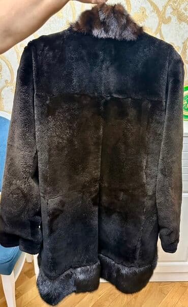 женские шлепанцы с мехом: - Tünd qəhvəyi rəngdə xəz. Ölçü 44-48, 2 dəfə toya geyinilib, əla — 2