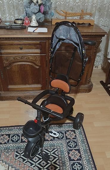 3 tekerli velosiped usaq ucun: Uşaq üçtəkərli velosipedi (valideyn idarəetmə tutacağı ilə) - 3 — 2