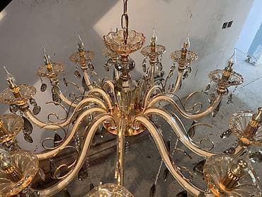 ucuz listurlar: Çılçıraq, 10 və daha çox lampa, Şüşə — 3