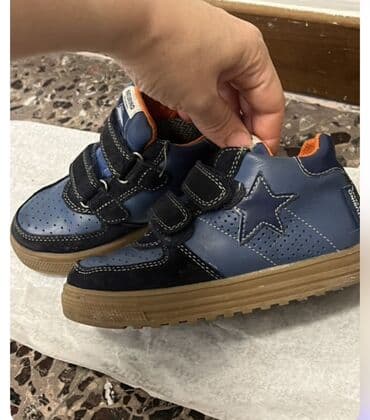 Uşaq idman ayaqqabısı –Naturino - Rəng: tünd mavi/göy, qara