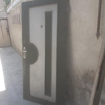 qapi: Metall qapı və dəmir çərçivə dəsti - Material: qalın metal lövhə — 2