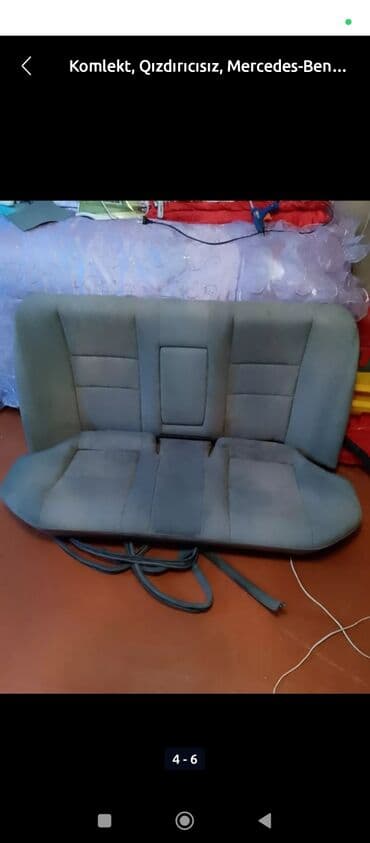 Сиденья: Комплект, Без подогрева, Mercedes-Benz C 220, 1993 г., Оригинал, Германия, Б/у — 5