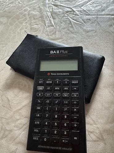 3D ручки: Texas Instruments BA II Plus Professional kalkulyator - Model: BA II — 1