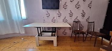 Qonaq masası, Transformer, MDF, Dördbucaq masa