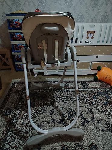 Yemək masaları, oturacaqları: Kidilo uşaq yemək stulu - Brend/model: Kidilo (loqo kürsüdə) - Rəng — 4