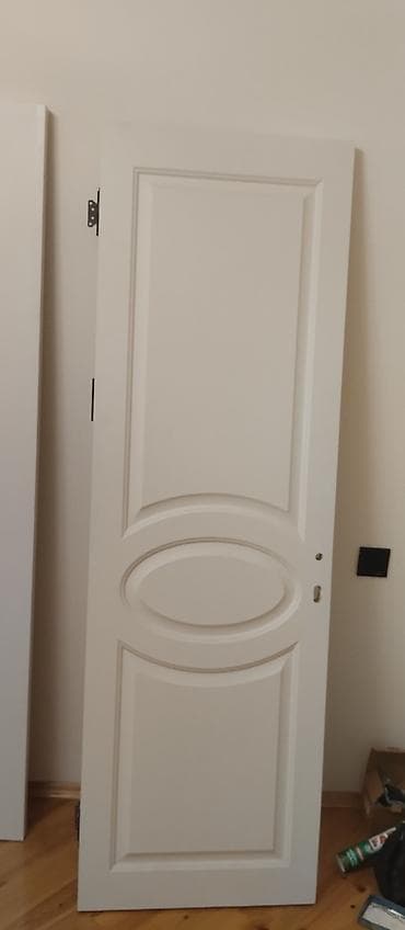 tarsofka boya: Ağ rəngli otaq qapısı - Material: taxta/MDF əsaslı, boyalı səth - — 2