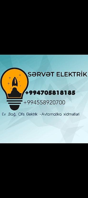 pol yonan usta: Salam. Sumqayıt Novxanı Abşeron ərazisində elektrik işləri görürəm — 1