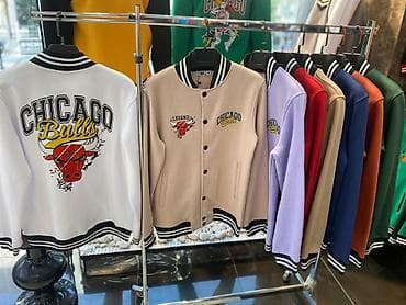 sort: Unisex kollecsiya – varsity stilində snap düyməli jaketlər — 7