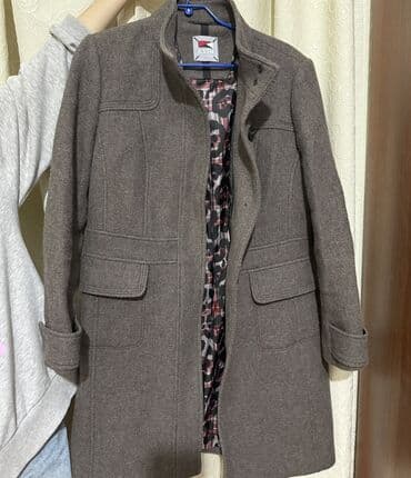 ikinci əl xonca: Palto, M, L, rəng - Qəhvəyi — 2