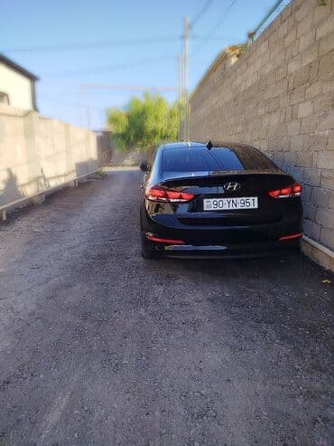 arenda masinlar qalmaq serti ile 2019: Hyundai Elantra: 1.6 l | Sedan — 4