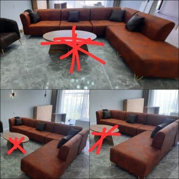 Künc divan, İşlənmiş