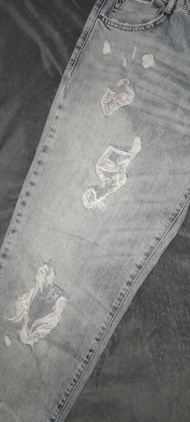 cins şalvar modelleri 2023: Yenidir.Original mal.ZARA-dan alınıb.Kəsiklərinin altı açıqdır.Baha — 7