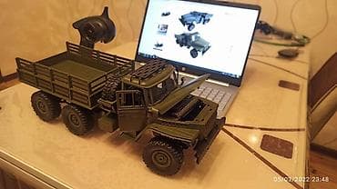 oyuncaq ayi type 1: MN88S herbi masin modeli. 6*6WD. 7.4V 1200mAh li-ion battery.Elave — 8