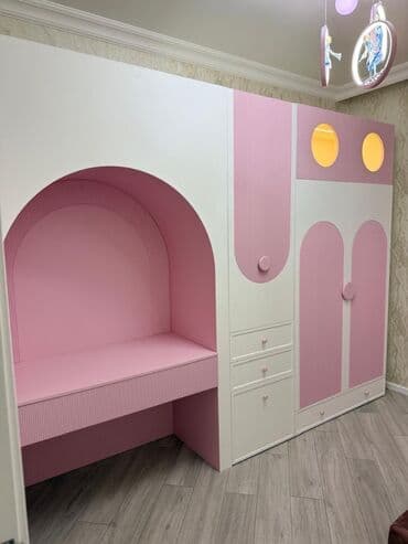 купить детский стол для учебы: Qız üçün, Yeni — 3