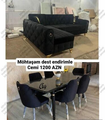 əncir cemi: *künc divan* *masa dest* Yeni məhsul ✔️ sifarişlə hazırlanır ✔️ — 3