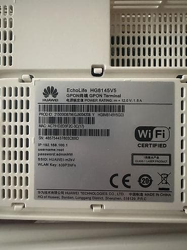 modemler: Huawei Wi‑Fi router — 4