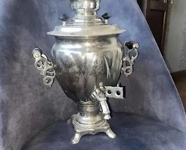 kondisoner ev ucun: İşlənmiş Elektrik Samovar, 5 l, Ünvandan götürmə — 1