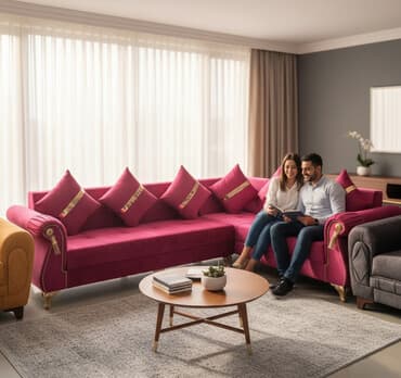 Künc divan, Yeni, Açılmayan, Bazasız, Parça, Şəhərdaxili pulsuz çatdırılma