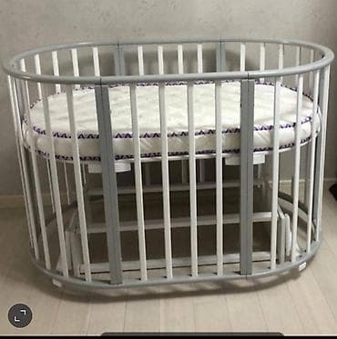 beryoza agaci: Oğlan və qız üçün, Yeni, Beşik, Matras ilə, Yellənmə mexanizm ilə — 5