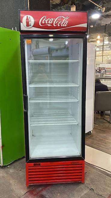 Готовый бизнес: Coca‑Cola brendli şüşə qapılı vitrin soyuducu - Ön şüşəli, vitrin — 1