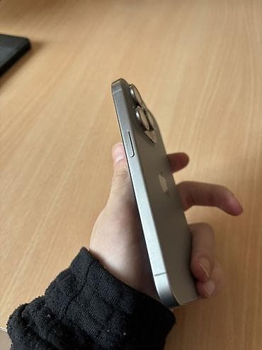 Məişət texnikası: IPhone 15 Pro, 128 GB, Natural Titanium, Face ID — 3