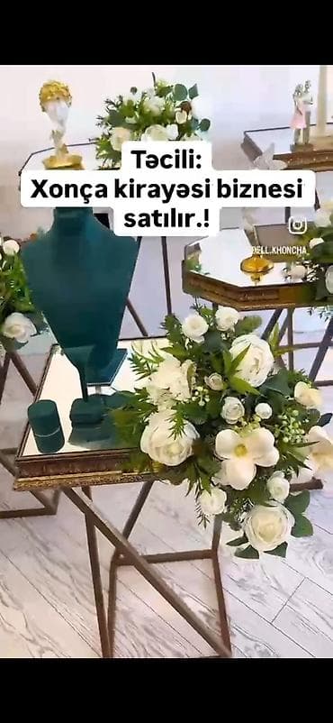 🎀 TƏCİLİ HAZIR XONÇA KİRAYƏ BİZNESİ SATILIR 🎀 💰 Qiymət: *8000 AZN* lalafo.az -da 🎀 TƏCİLİ HAZIR XONÇA KİRAYƏ BİZNESİ SATILIR 🎀 💰 Qiymət: *8000 AZN*
