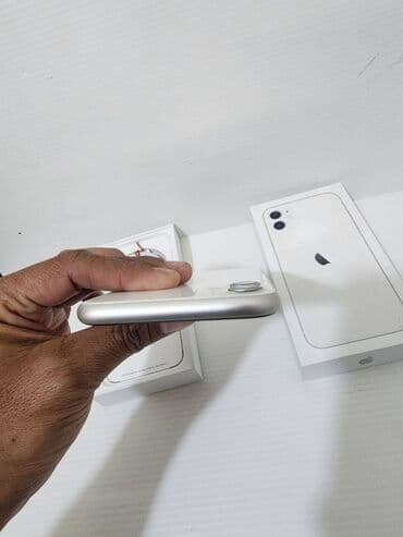 islenmis xaladelnikler: IPhone 11, Ağ, Face ID — 4