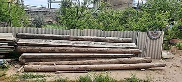 Ağac dirəklər və kənd təsərrüfatı/ tikinti üçün şalbanlar - Material