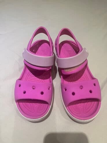 детские босоножки crocs crocband: Uşaq sandalı – çəhrayı 30-31 razmer var ve 31-32 razmer yeni kimi - — 1