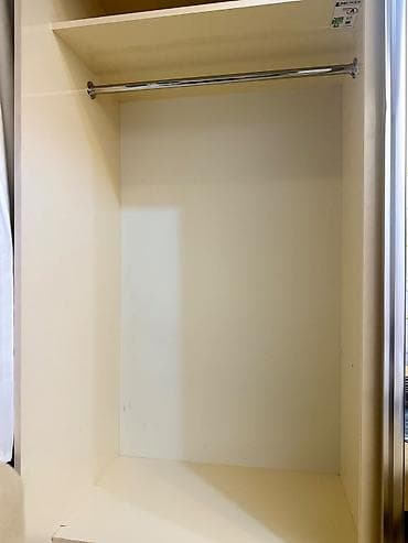 skaflar: İşlənmiş, 2 qapılı, Güzgülü, Bej, Kupe, Düz dolab — 2